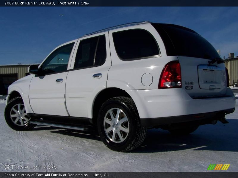 Frost White / Gray 2007 Buick Rainier CXL AWD