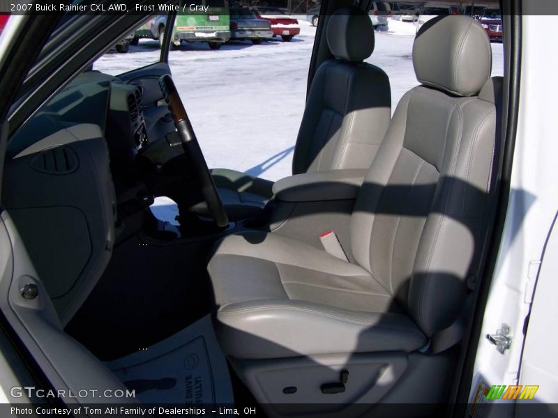 Frost White / Gray 2007 Buick Rainier CXL AWD