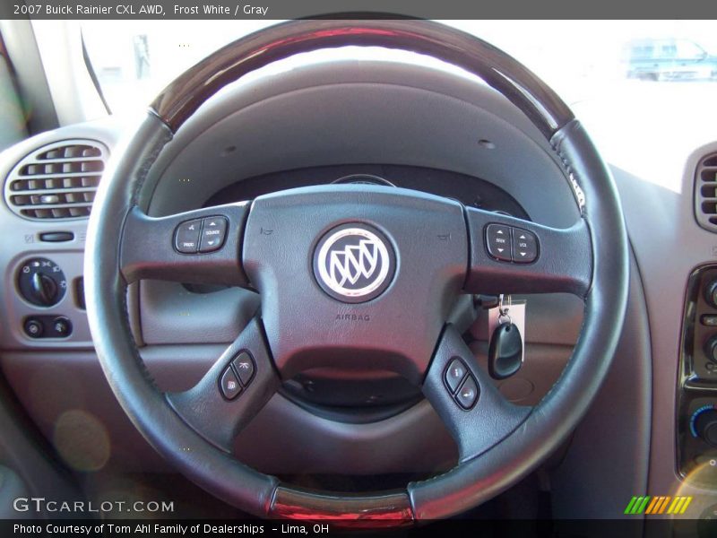 Frost White / Gray 2007 Buick Rainier CXL AWD