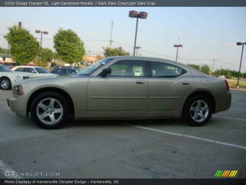 Light Sandstone Metallic / Dark Slate Gray/Light Slate Gray 2009 Dodge Charger SE
