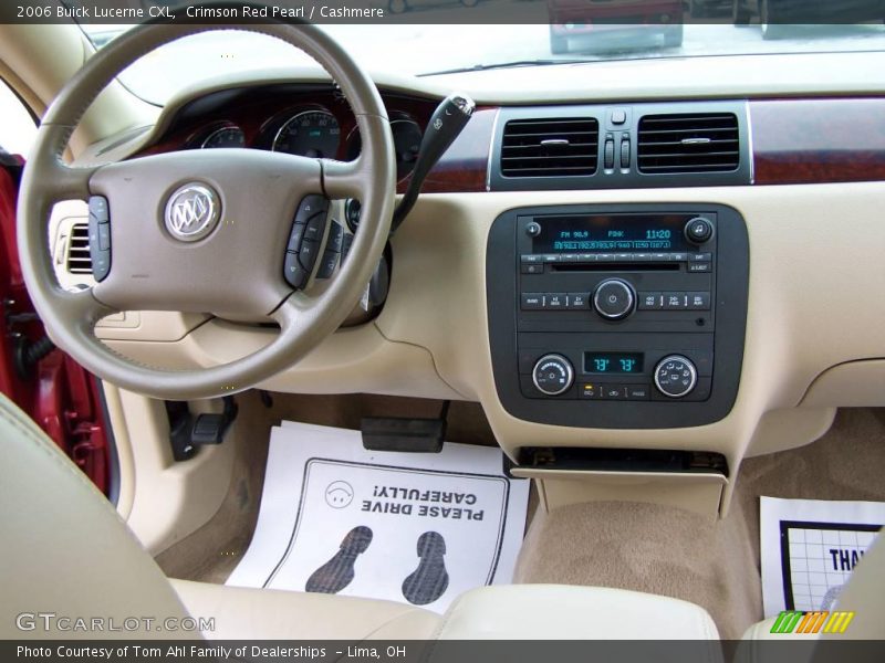 Crimson Red Pearl / Cashmere 2006 Buick Lucerne CXL