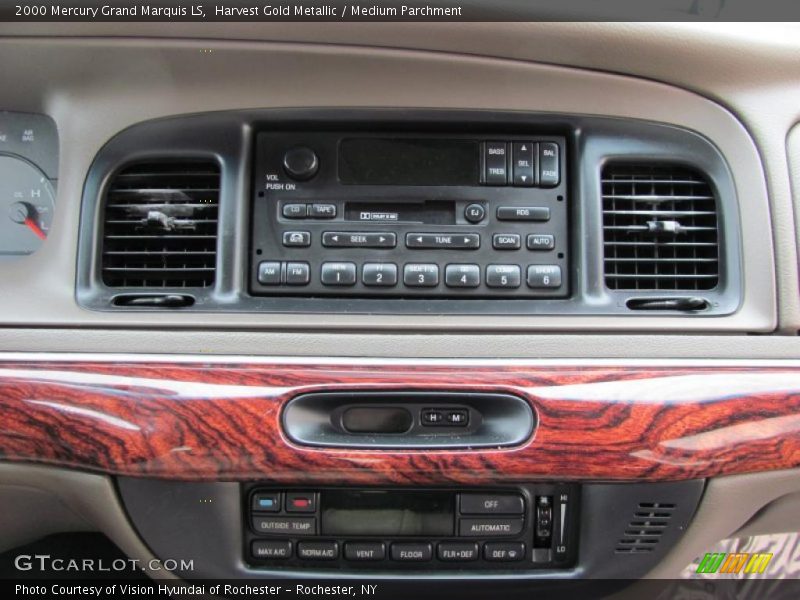 Harvest Gold Metallic / Medium Parchment 2000 Mercury Grand Marquis LS