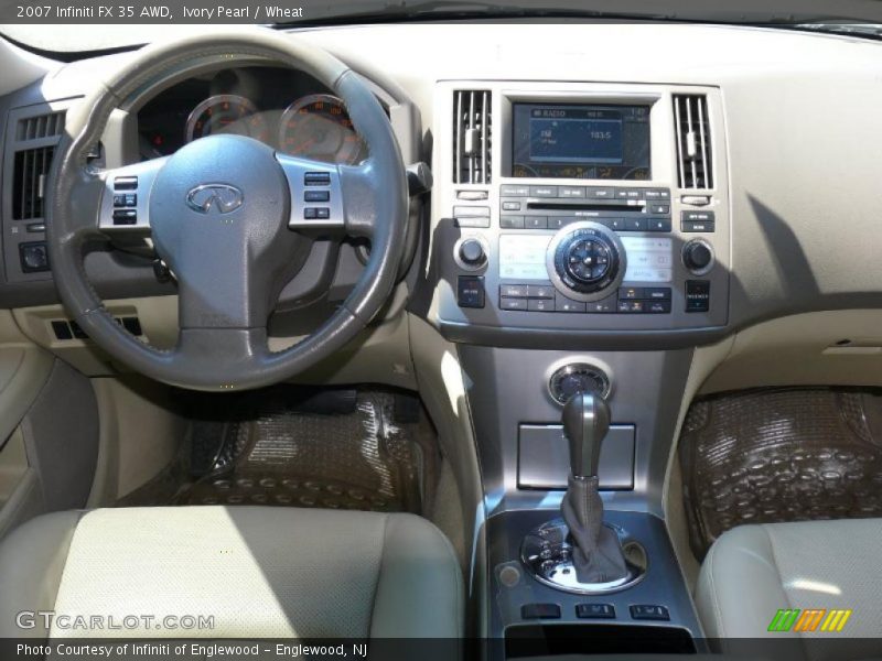 Ivory Pearl / Wheat 2007 Infiniti FX 35 AWD