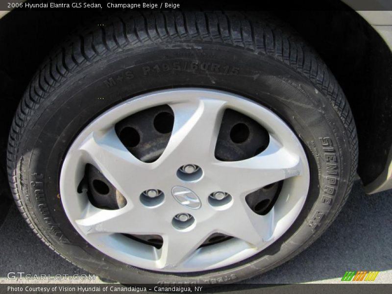 Champagne Beige / Beige 2006 Hyundai Elantra GLS Sedan