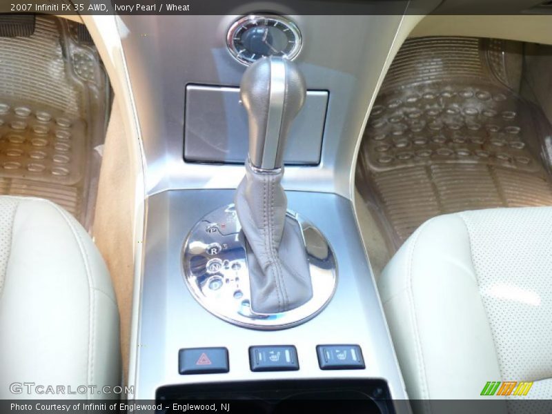 Ivory Pearl / Wheat 2007 Infiniti FX 35 AWD