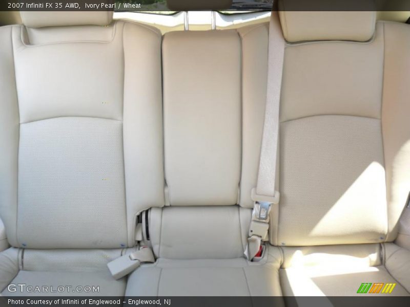 Ivory Pearl / Wheat 2007 Infiniti FX 35 AWD
