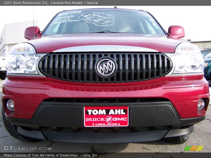 Cardinal Red Metallic / Neutral 2007 Buick Rendezvous CXL