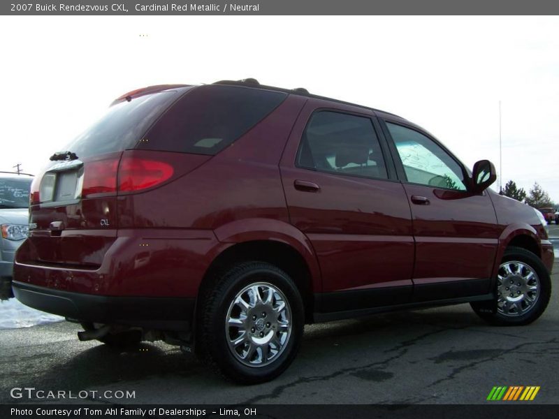 Cardinal Red Metallic / Neutral 2007 Buick Rendezvous CXL