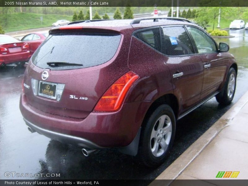 Merlot Metallic / Cafe Latte 2005 Nissan Murano SL AWD