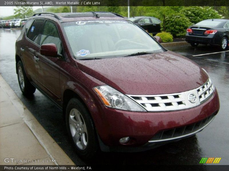 Merlot Metallic / Cafe Latte 2005 Nissan Murano SL AWD