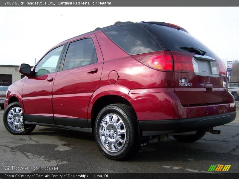 Cardinal Red Metallic / Neutral 2007 Buick Rendezvous CXL
