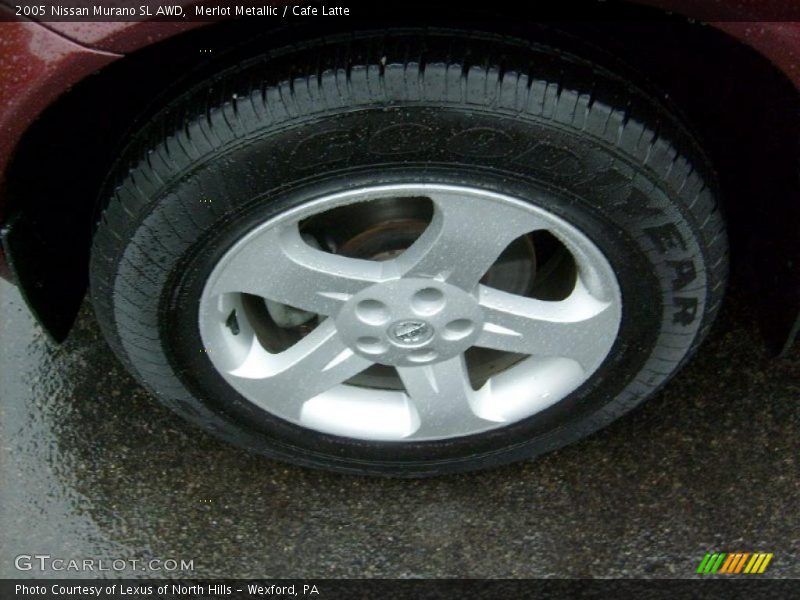 Merlot Metallic / Cafe Latte 2005 Nissan Murano SL AWD