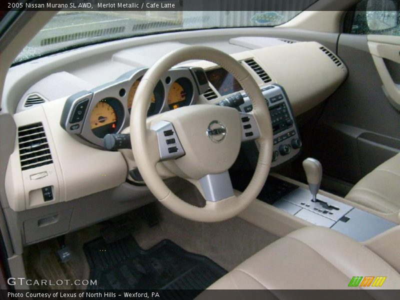 Merlot Metallic / Cafe Latte 2005 Nissan Murano SL AWD