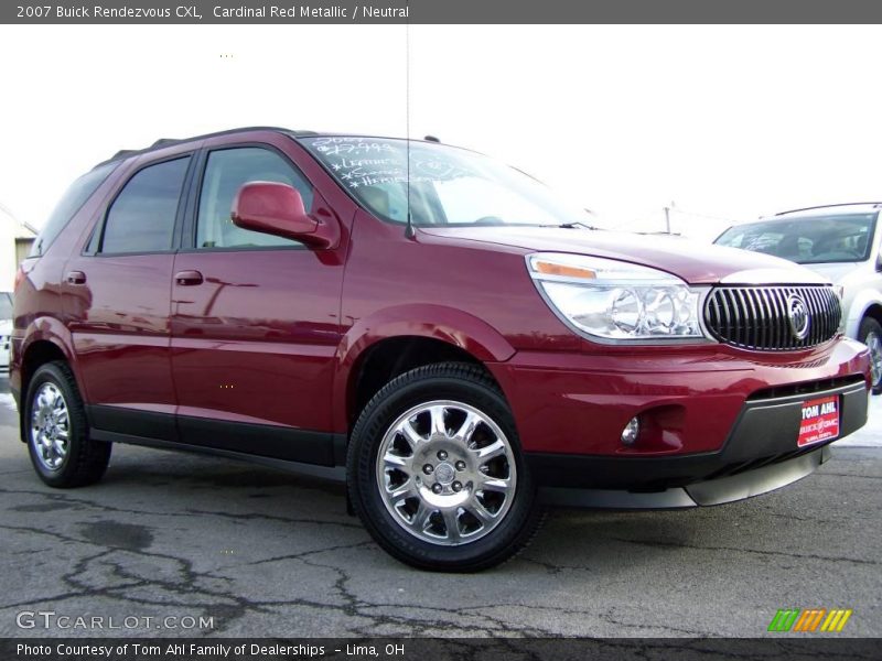 Cardinal Red Metallic / Neutral 2007 Buick Rendezvous CXL