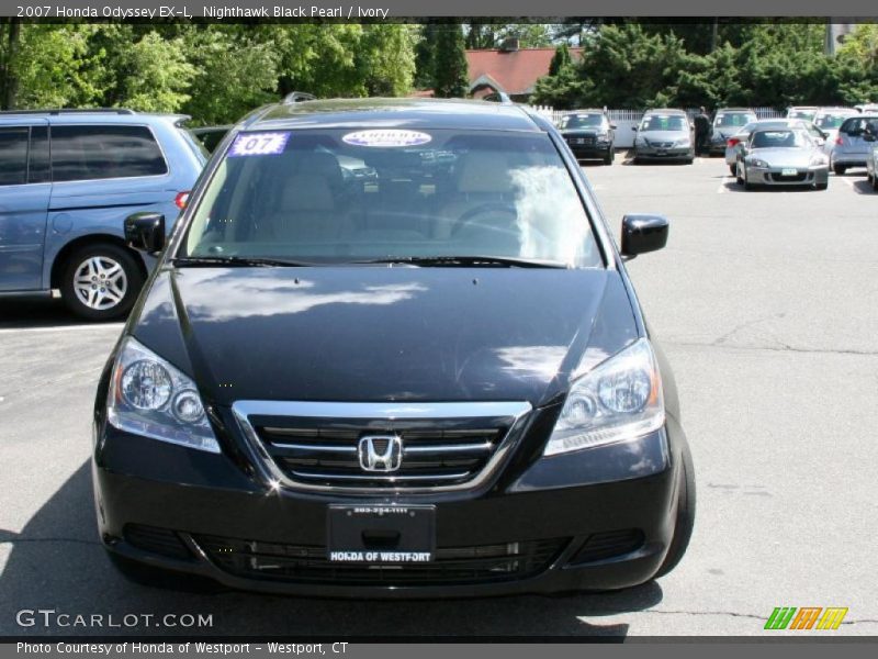 Nighthawk Black Pearl / Ivory 2007 Honda Odyssey EX-L