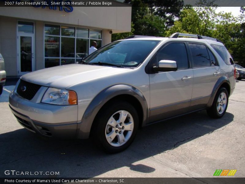 Silver Birch Metallic / Pebble Beige 2007 Ford Freestyle SEL