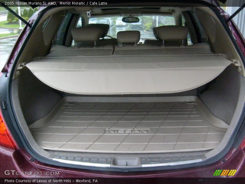 Merlot Metallic / Cafe Latte 2005 Nissan Murano SL AWD