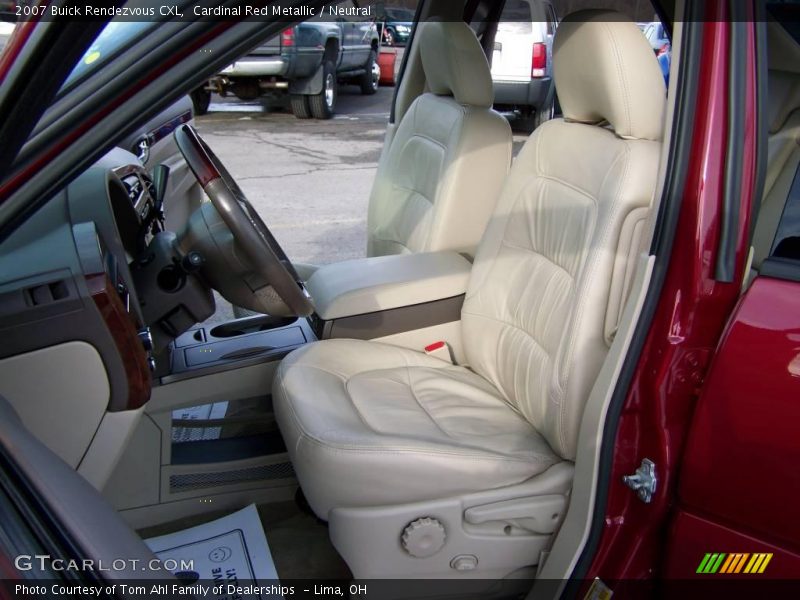 Cardinal Red Metallic / Neutral 2007 Buick Rendezvous CXL