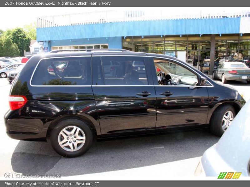 Nighthawk Black Pearl / Ivory 2007 Honda Odyssey EX-L