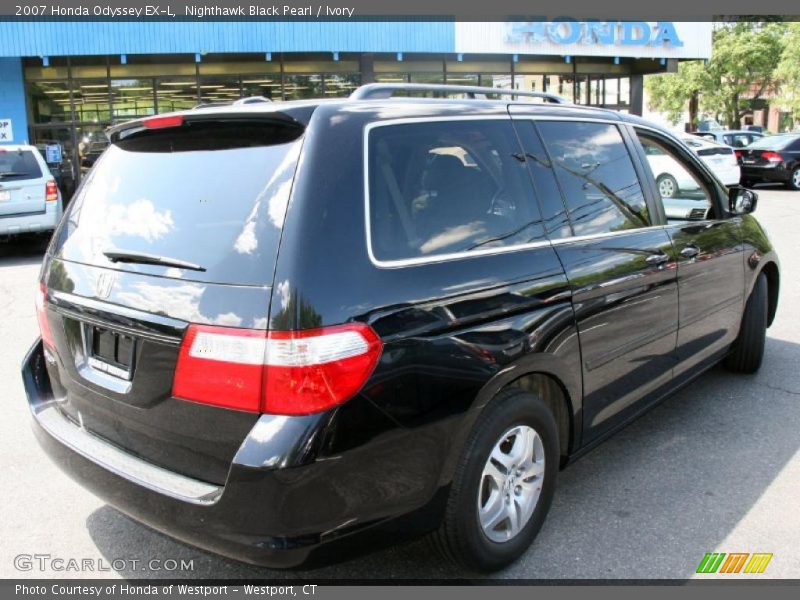 Nighthawk Black Pearl / Ivory 2007 Honda Odyssey EX-L