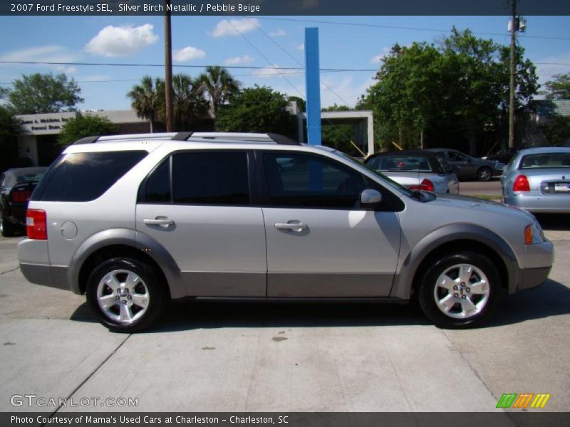 Silver Birch Metallic / Pebble Beige 2007 Ford Freestyle SEL