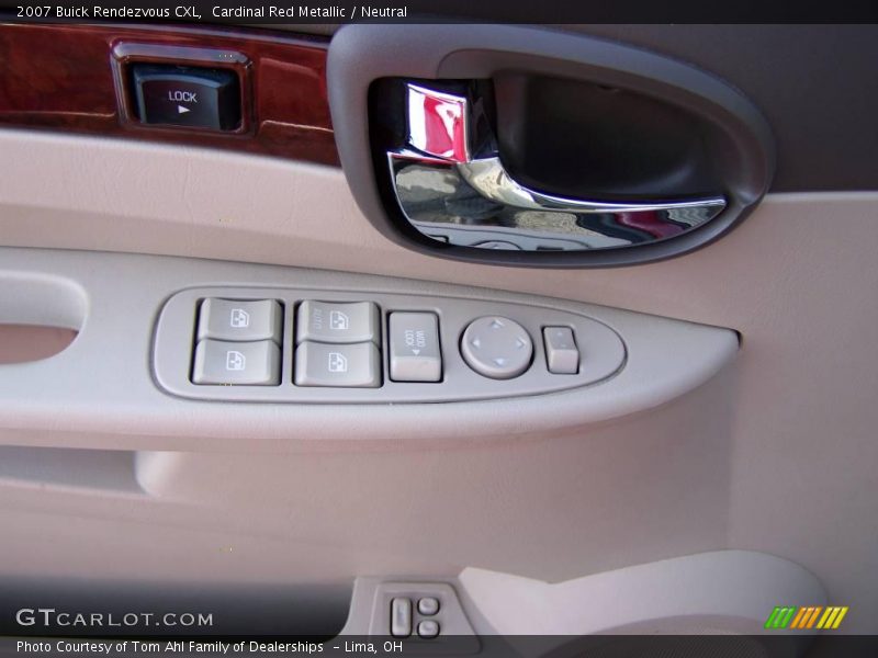 Cardinal Red Metallic / Neutral 2007 Buick Rendezvous CXL