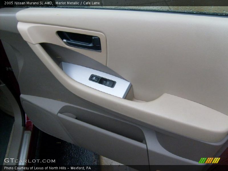 Merlot Metallic / Cafe Latte 2005 Nissan Murano SL AWD