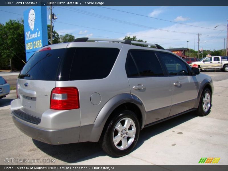 Silver Birch Metallic / Pebble Beige 2007 Ford Freestyle SEL