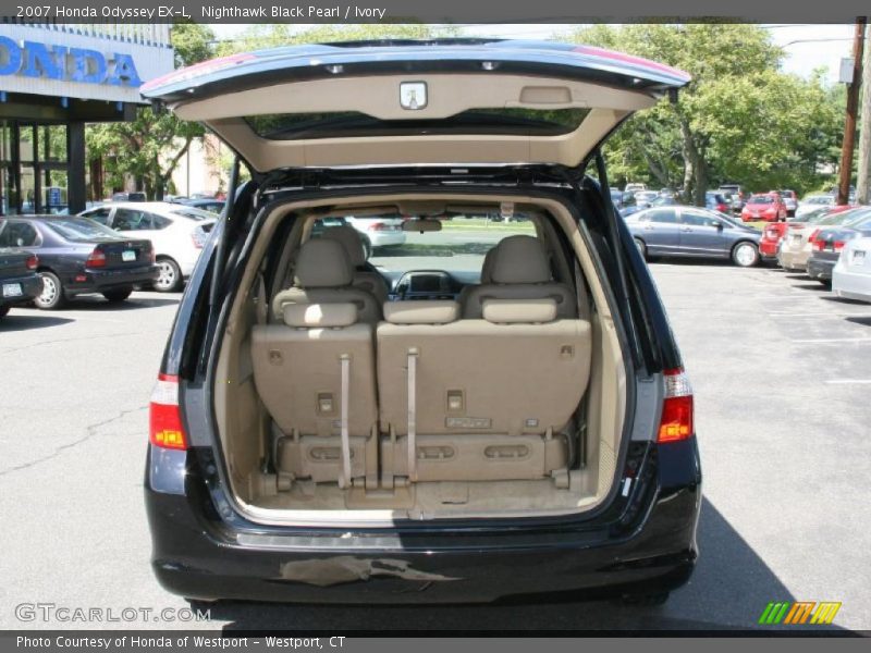 Nighthawk Black Pearl / Ivory 2007 Honda Odyssey EX-L