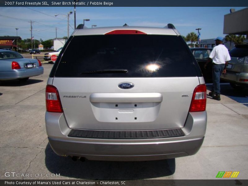 Silver Birch Metallic / Pebble Beige 2007 Ford Freestyle SEL