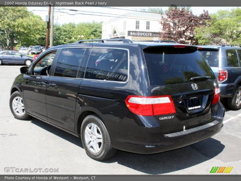 Nighthawk Black Pearl / Ivory 2007 Honda Odyssey EX-L