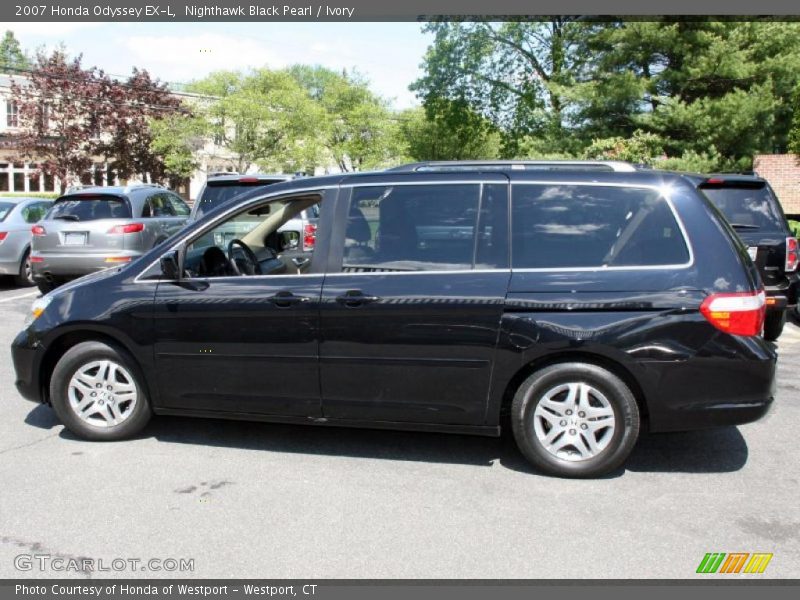 Nighthawk Black Pearl / Ivory 2007 Honda Odyssey EX-L