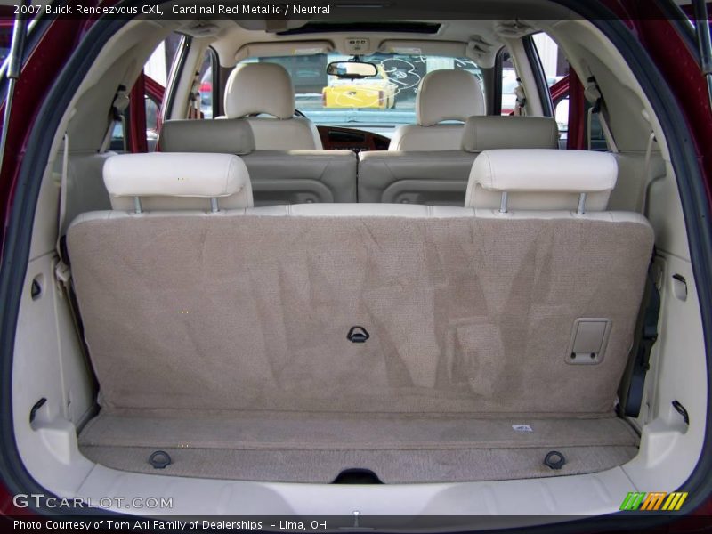 Cardinal Red Metallic / Neutral 2007 Buick Rendezvous CXL