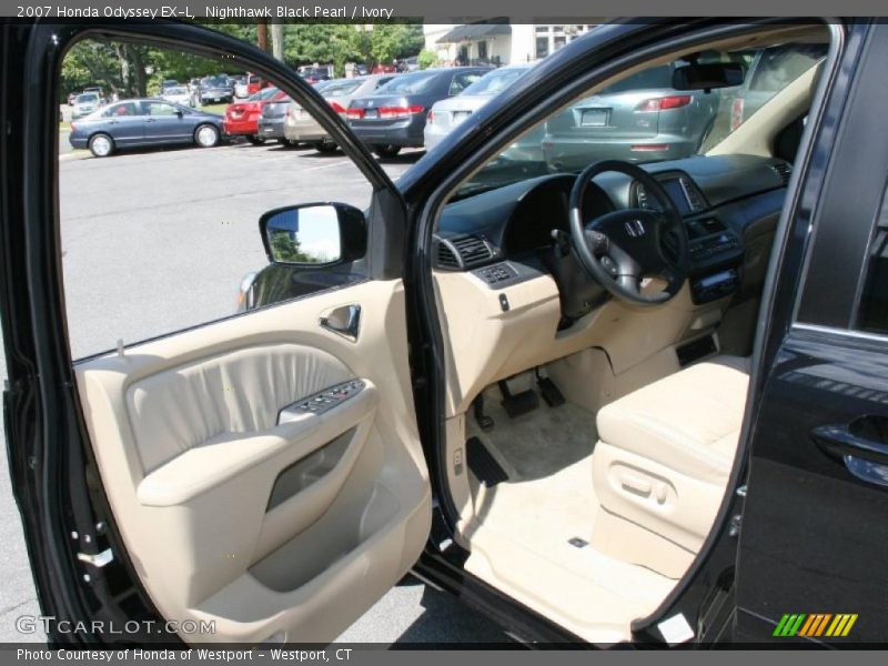 Nighthawk Black Pearl / Ivory 2007 Honda Odyssey EX-L