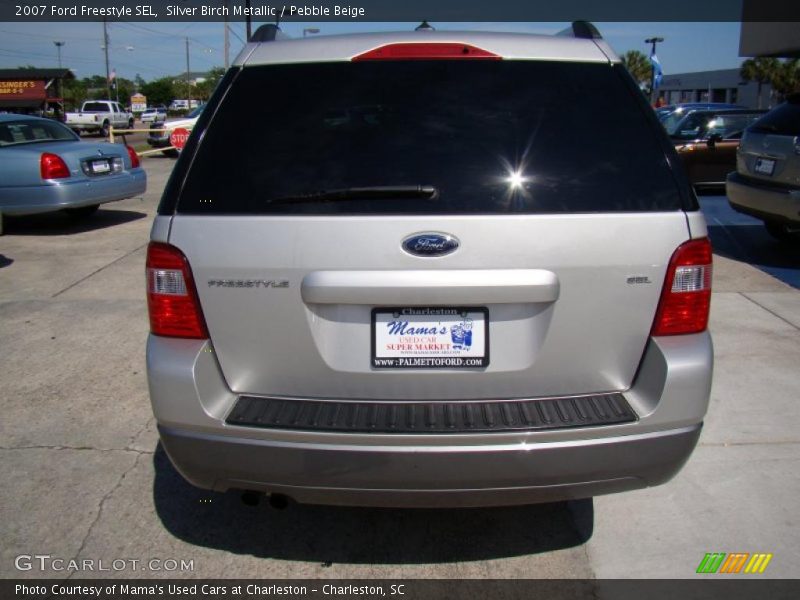 Silver Birch Metallic / Pebble Beige 2007 Ford Freestyle SEL