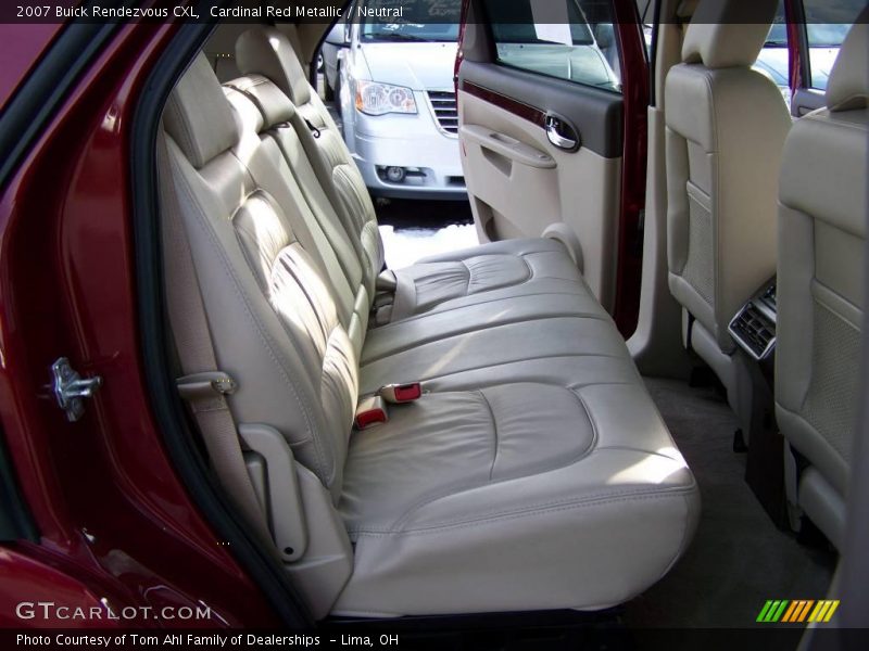 Cardinal Red Metallic / Neutral 2007 Buick Rendezvous CXL