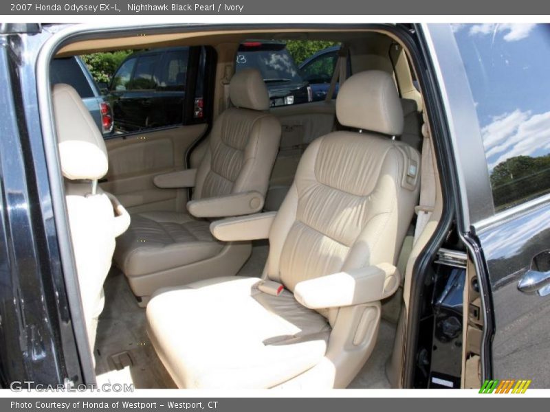 Nighthawk Black Pearl / Ivory 2007 Honda Odyssey EX-L