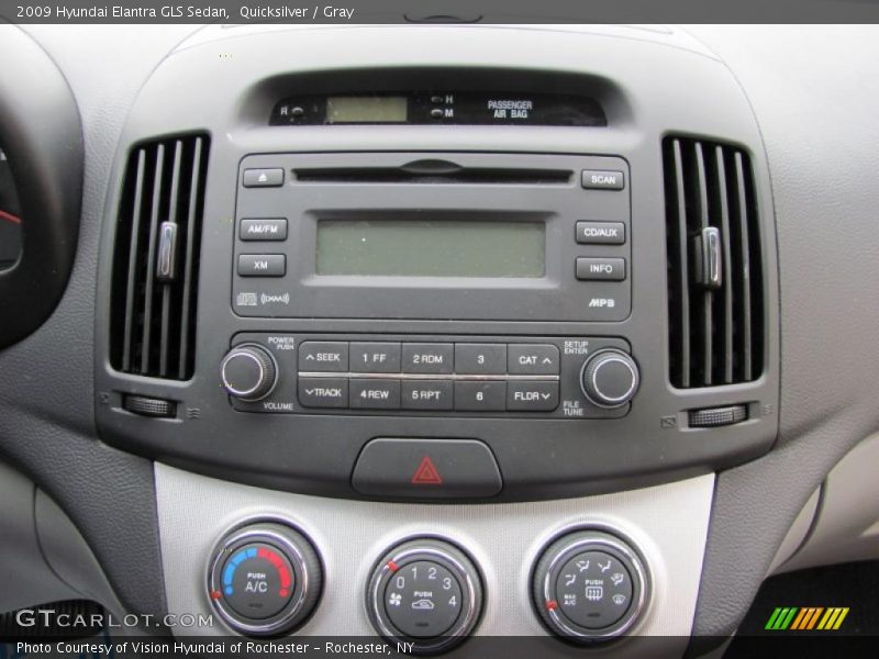 Quicksilver / Gray 2009 Hyundai Elantra GLS Sedan