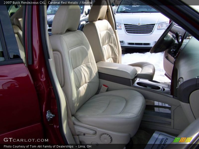 Cardinal Red Metallic / Neutral 2007 Buick Rendezvous CXL