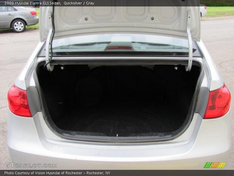 Quicksilver / Gray 2009 Hyundai Elantra GLS Sedan
