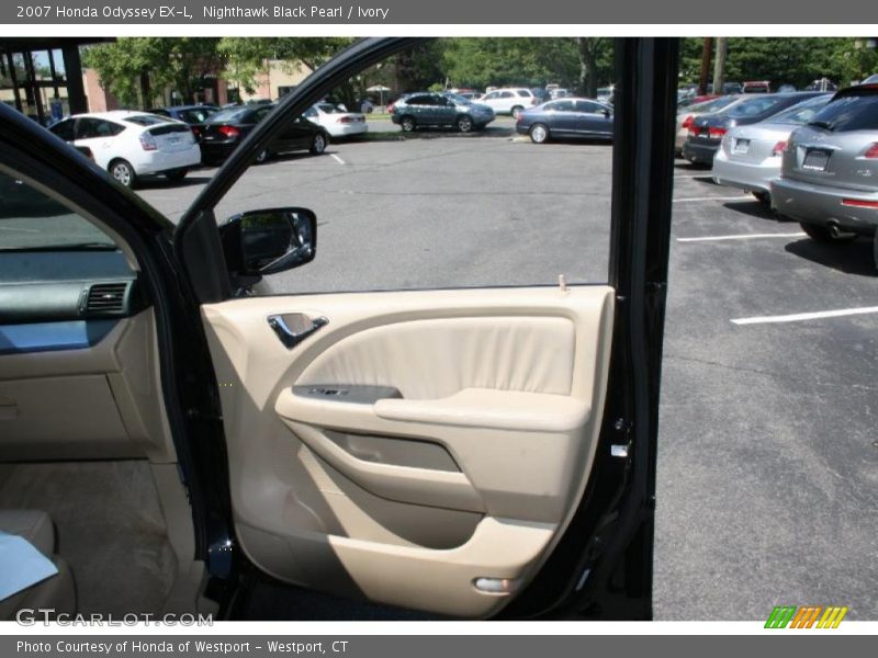 Nighthawk Black Pearl / Ivory 2007 Honda Odyssey EX-L