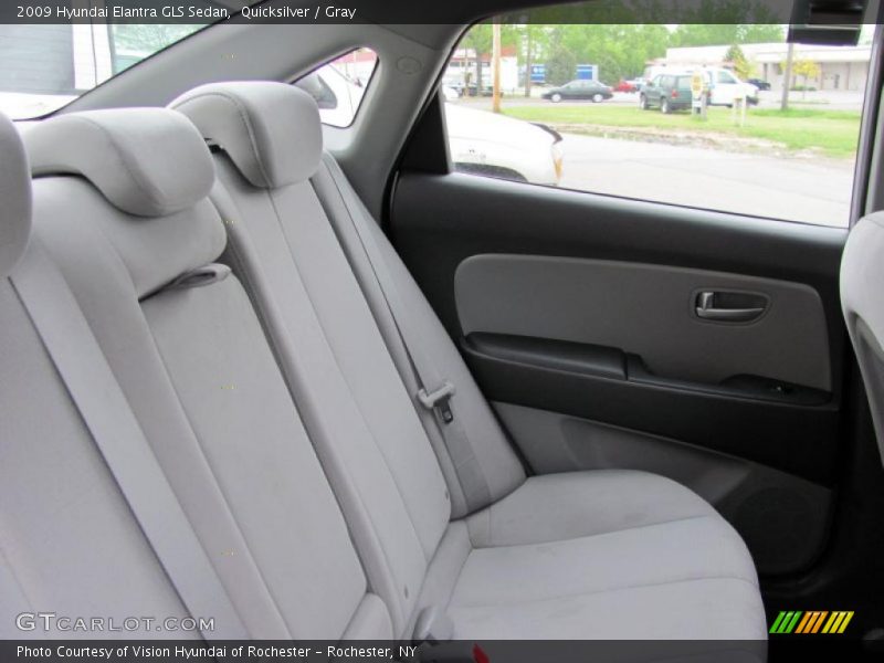 Quicksilver / Gray 2009 Hyundai Elantra GLS Sedan