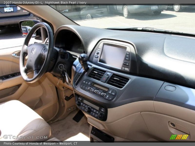 Nighthawk Black Pearl / Ivory 2007 Honda Odyssey EX-L