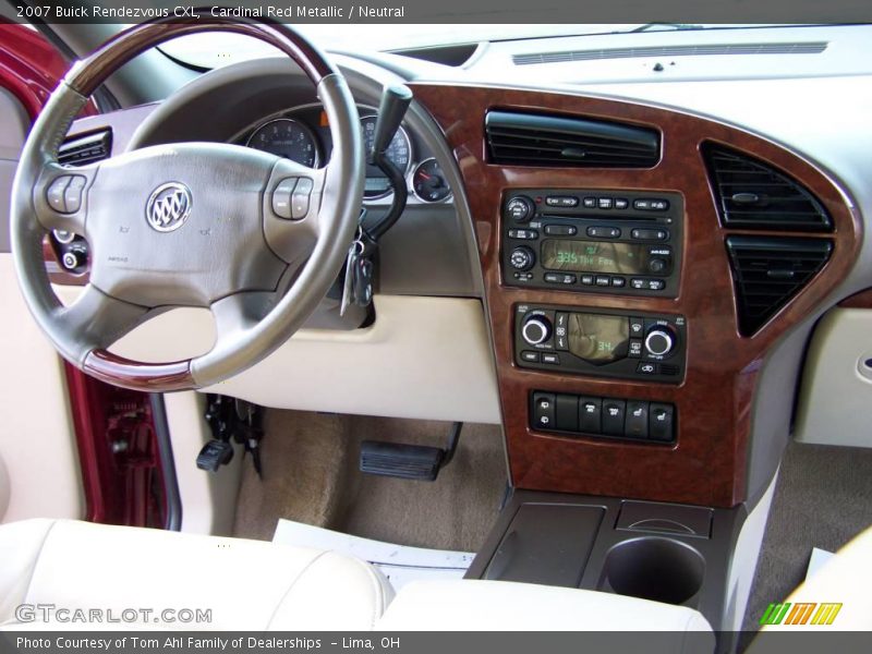 Cardinal Red Metallic / Neutral 2007 Buick Rendezvous CXL