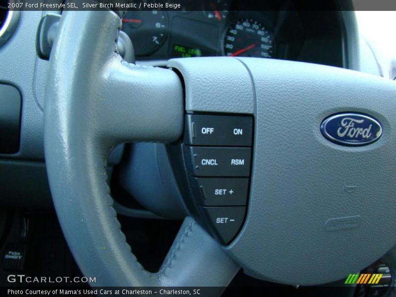 Silver Birch Metallic / Pebble Beige 2007 Ford Freestyle SEL