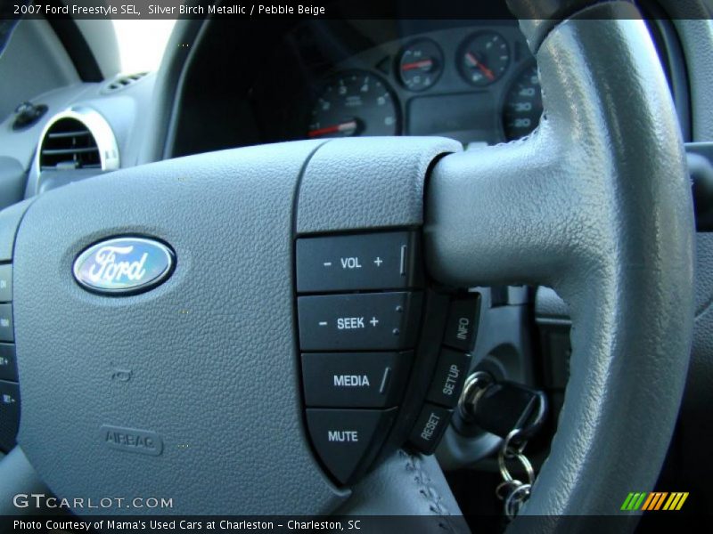 Silver Birch Metallic / Pebble Beige 2007 Ford Freestyle SEL
