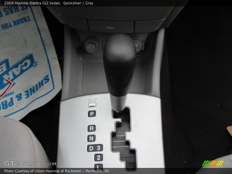 Quicksilver / Gray 2009 Hyundai Elantra GLS Sedan