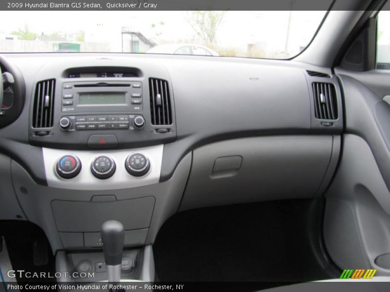 Quicksilver / Gray 2009 Hyundai Elantra GLS Sedan