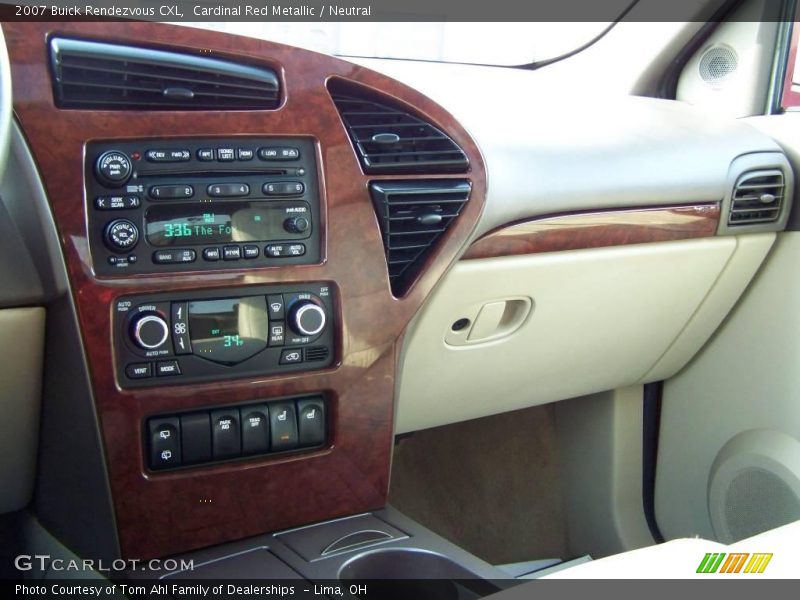Cardinal Red Metallic / Neutral 2007 Buick Rendezvous CXL