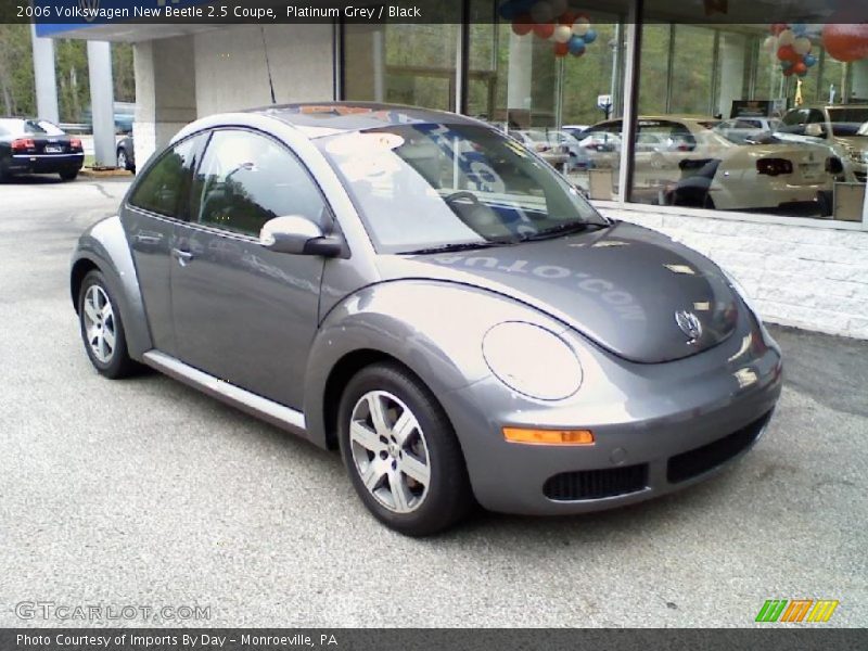 Platinum Grey / Black 2006 Volkswagen New Beetle 2.5 Coupe